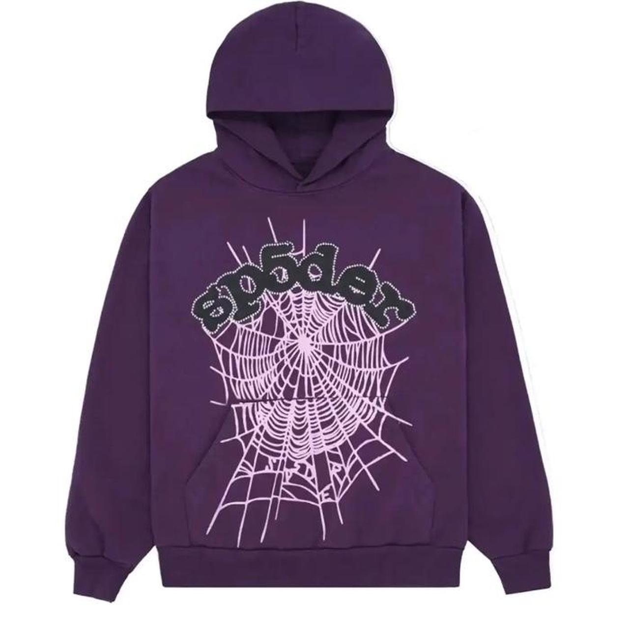 Sp5der Web Hoodie Purple #spiderworldwide #sp5der | Depop