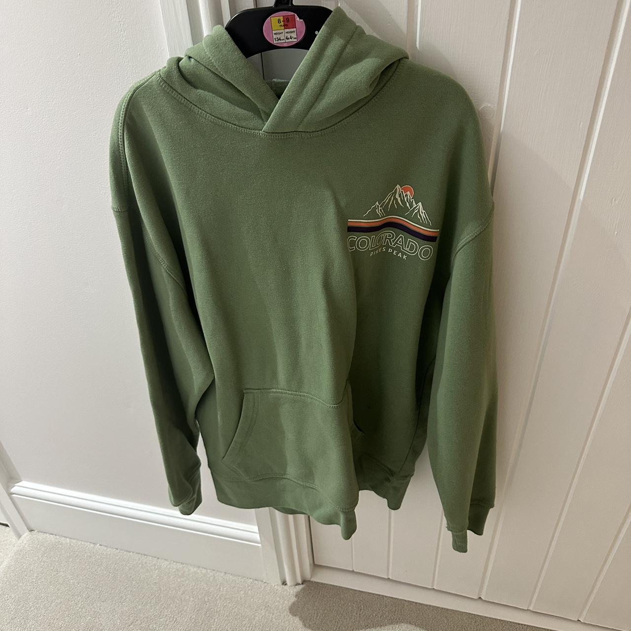 Primark shop green hoodie