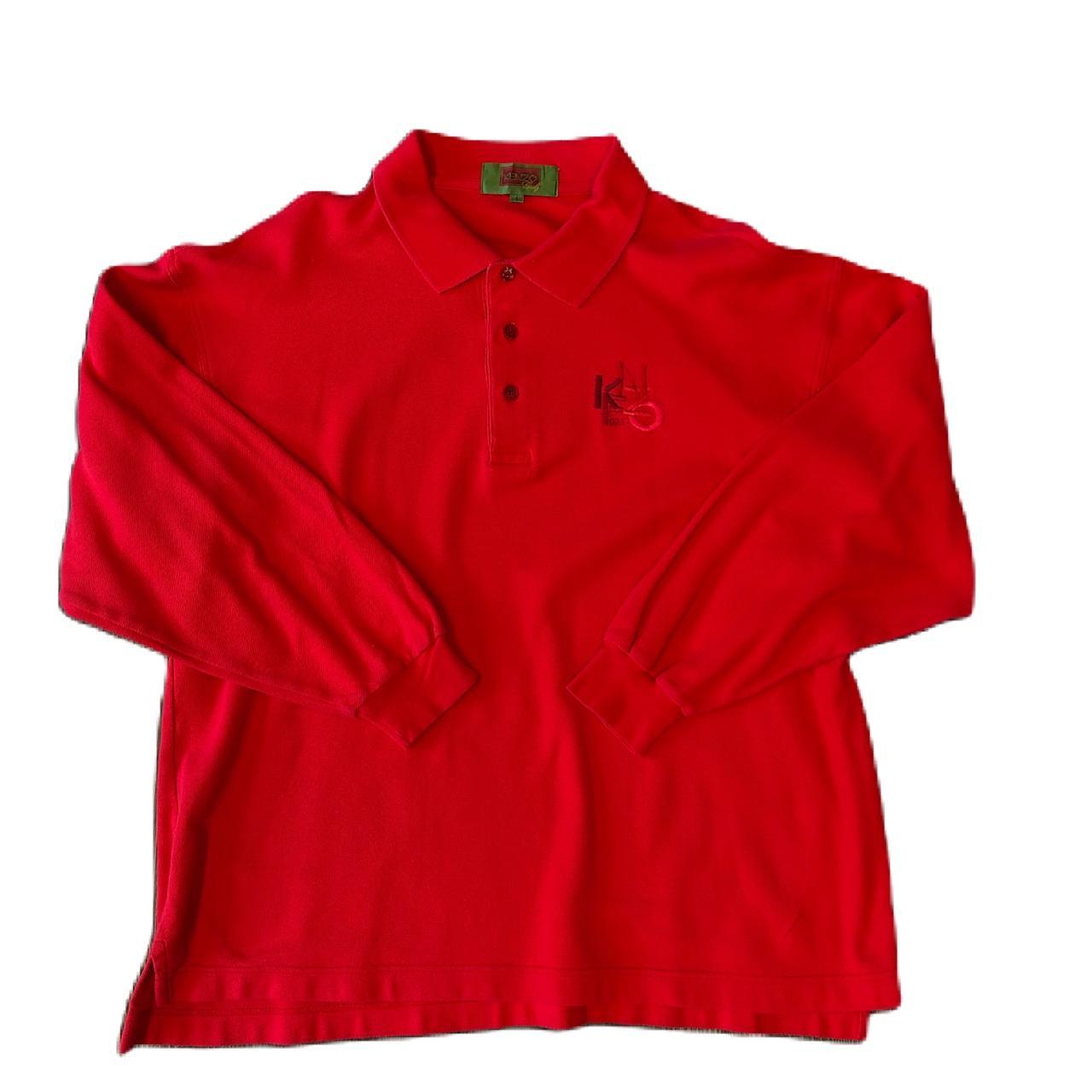 Kenzo long sleeve polo shirt best sale