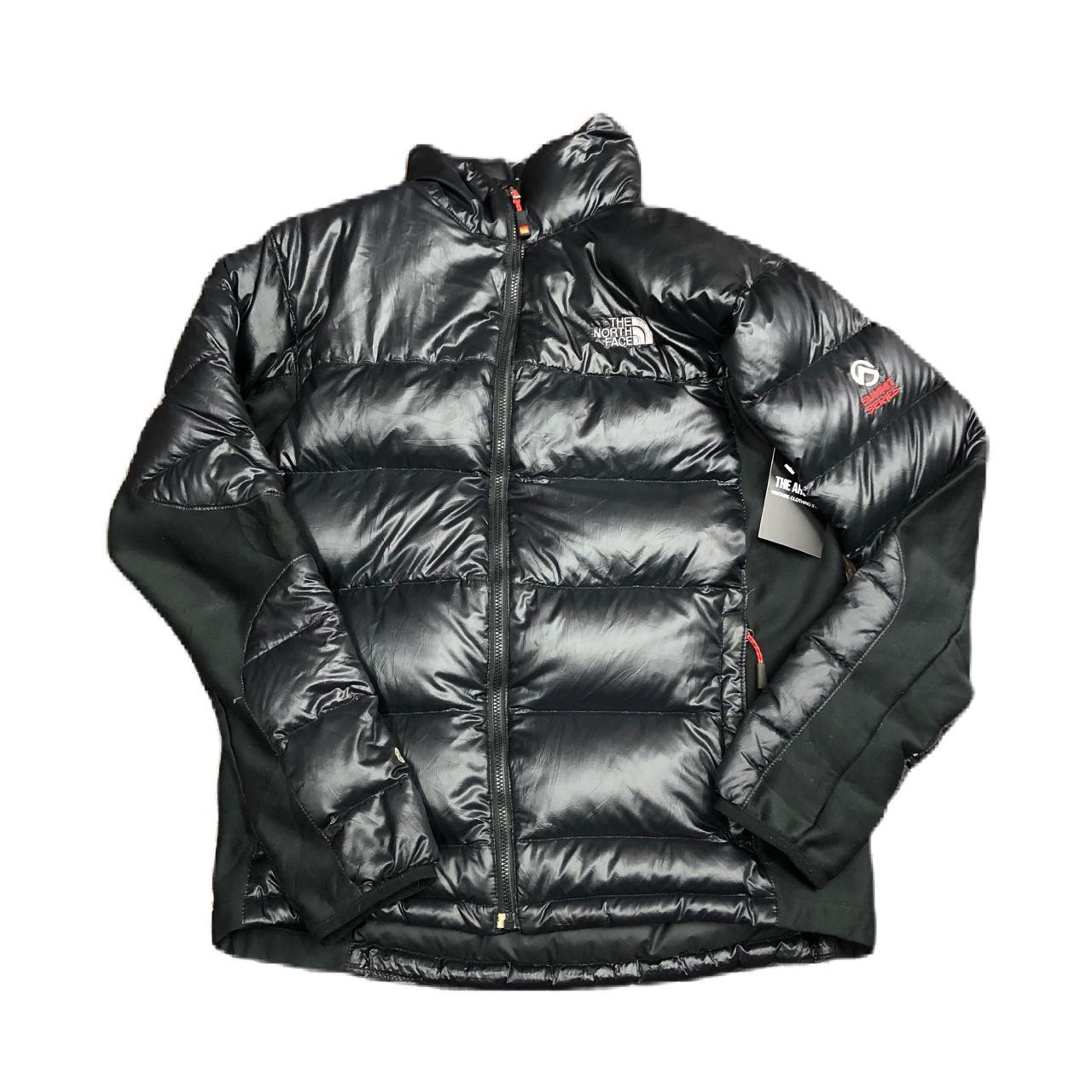 North face sale metallic silver jacket