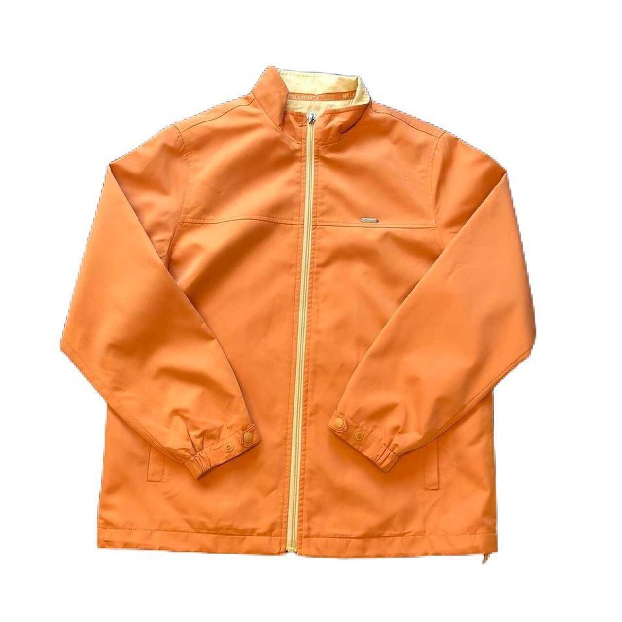 Balenciaga jacket womens orange on sale