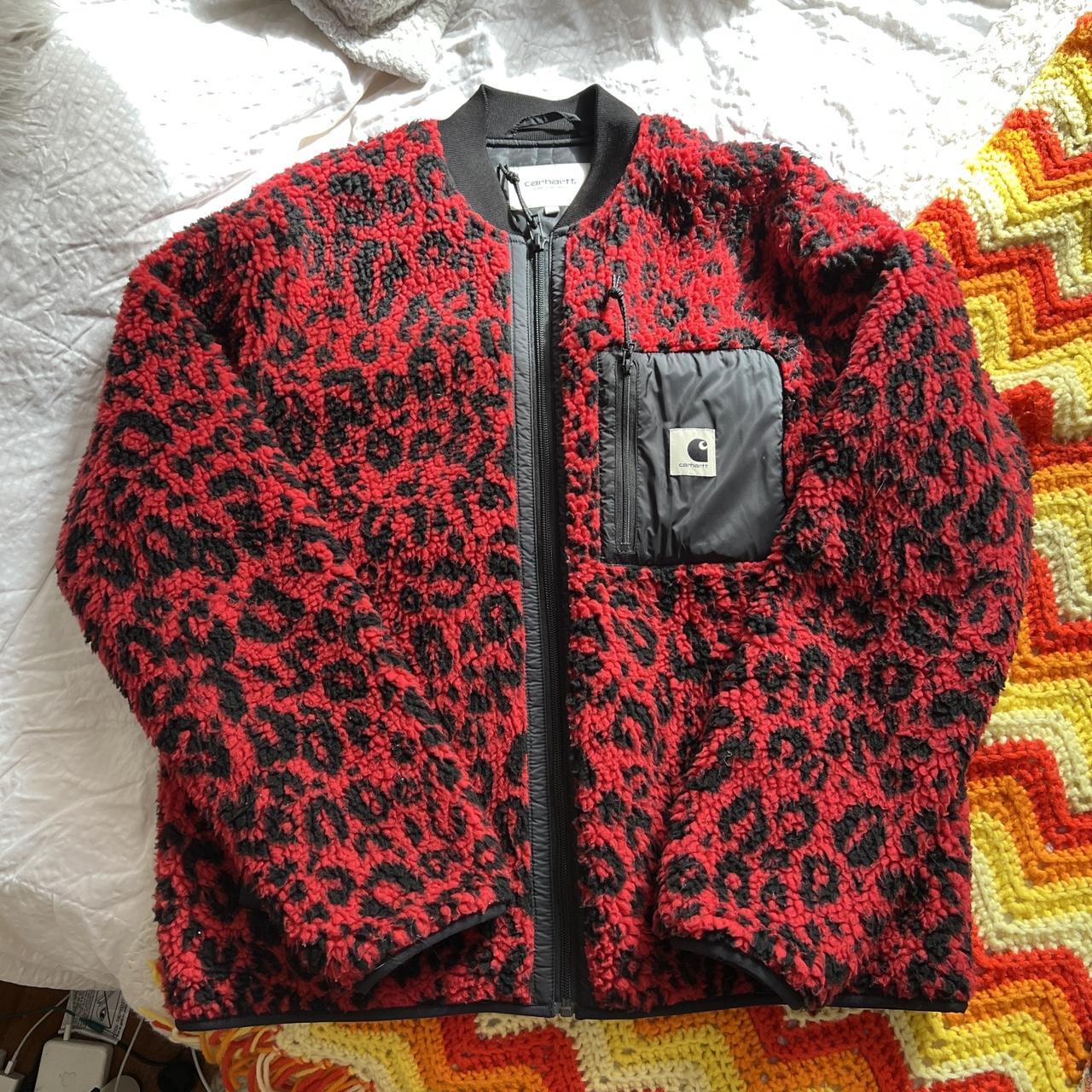 Aerie Lipstick Red Strappy Cheetah Print Non Lined - Depop