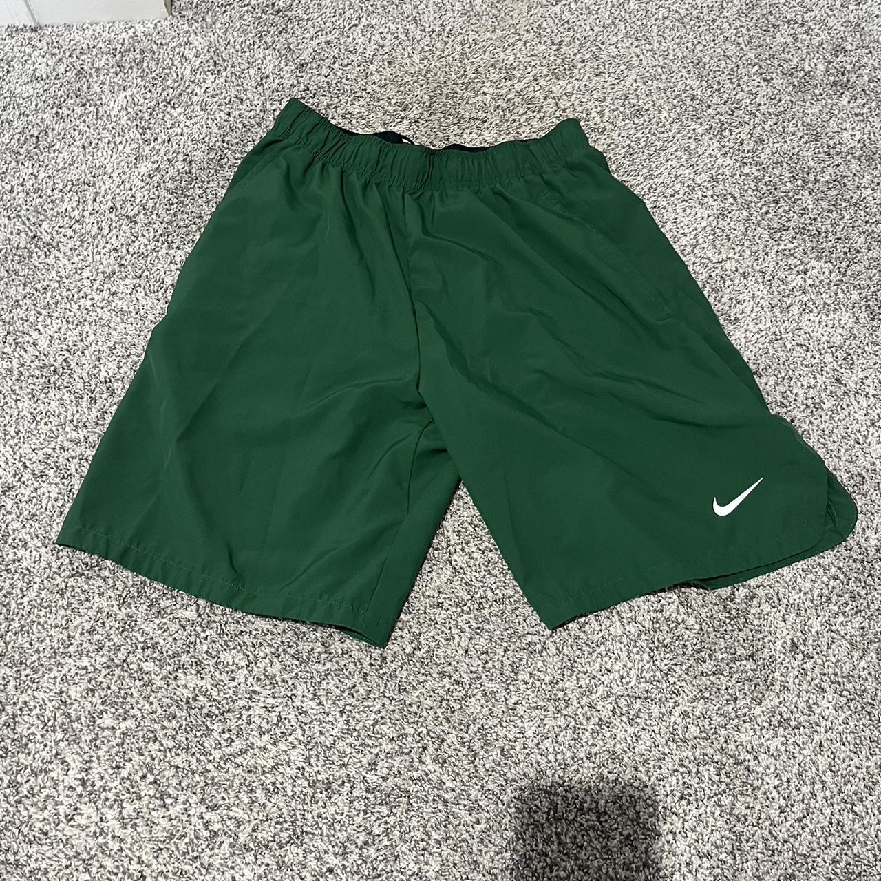 Green Nike dri fit shorts NEVER WORN men’s medium... Depop