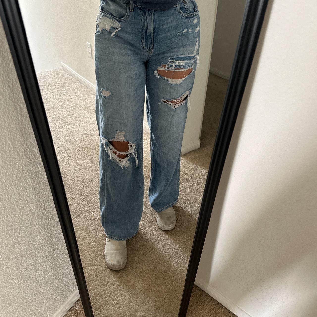size 4 american eagle skater jeans, barely worn Depop