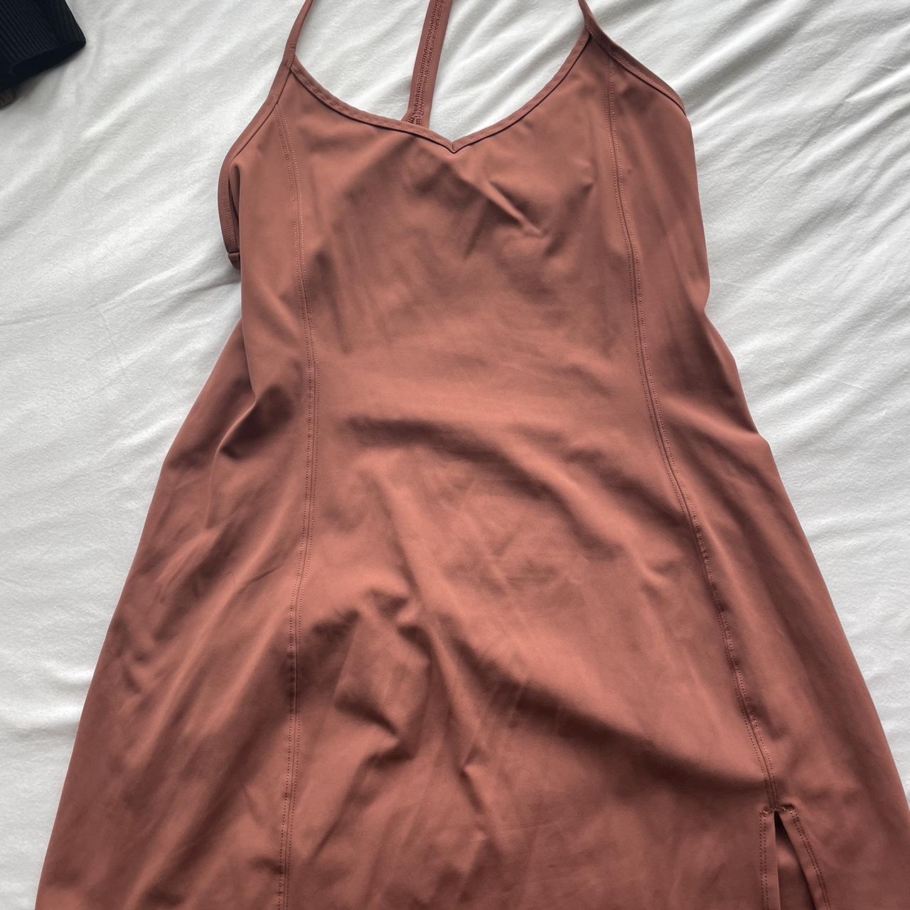 Aritzia TNA Sports Exercise Dress in a Coral, Size... Depop