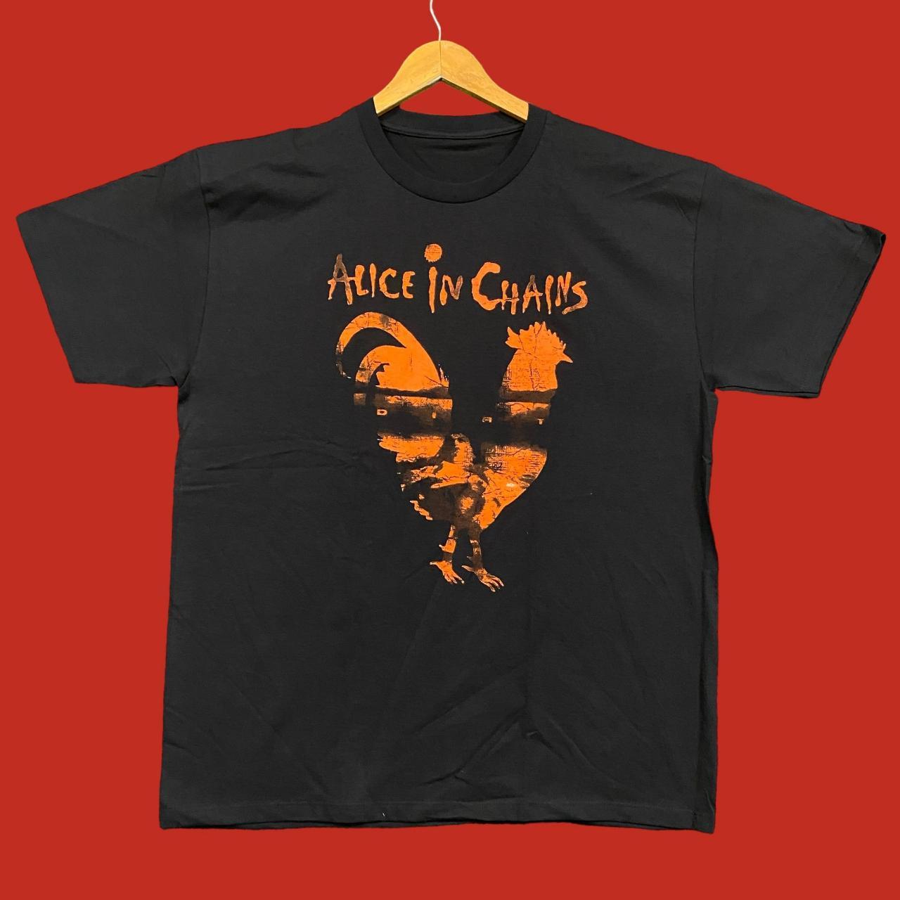 ALICE IN CHAINS ROOSTER HARD ROCK GRUNGE PUNK ROCK T SHIRTS MEN'S SIZES