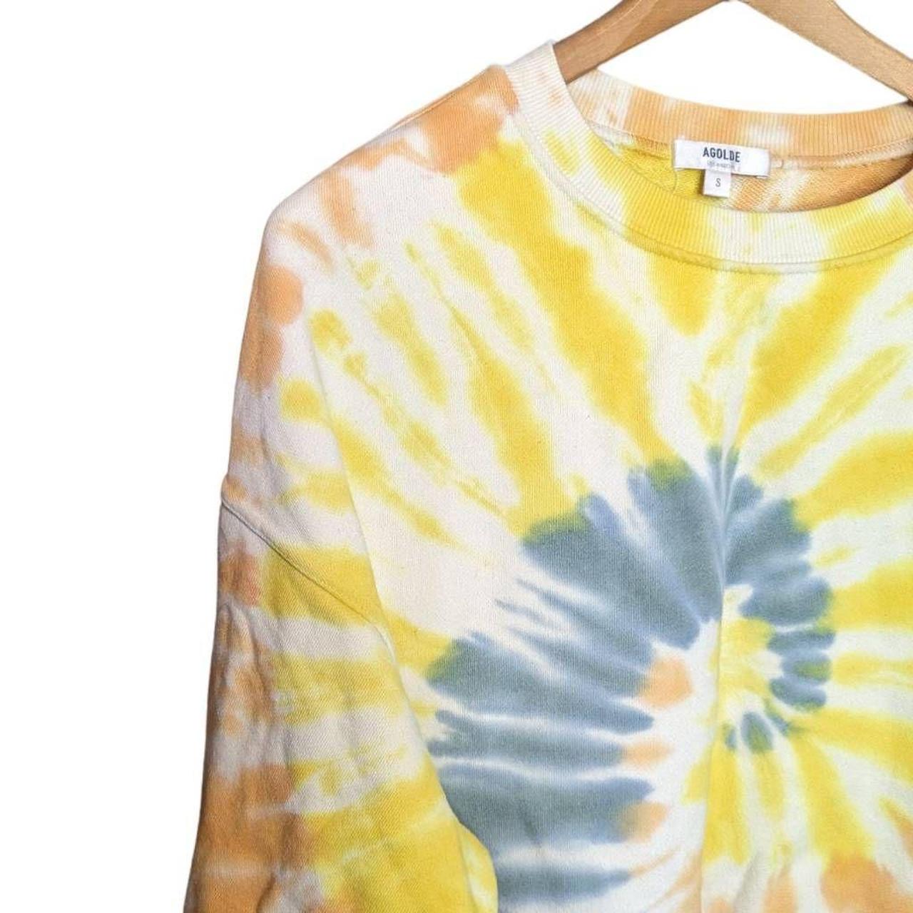 Agolde tie dye discount sweatshirt