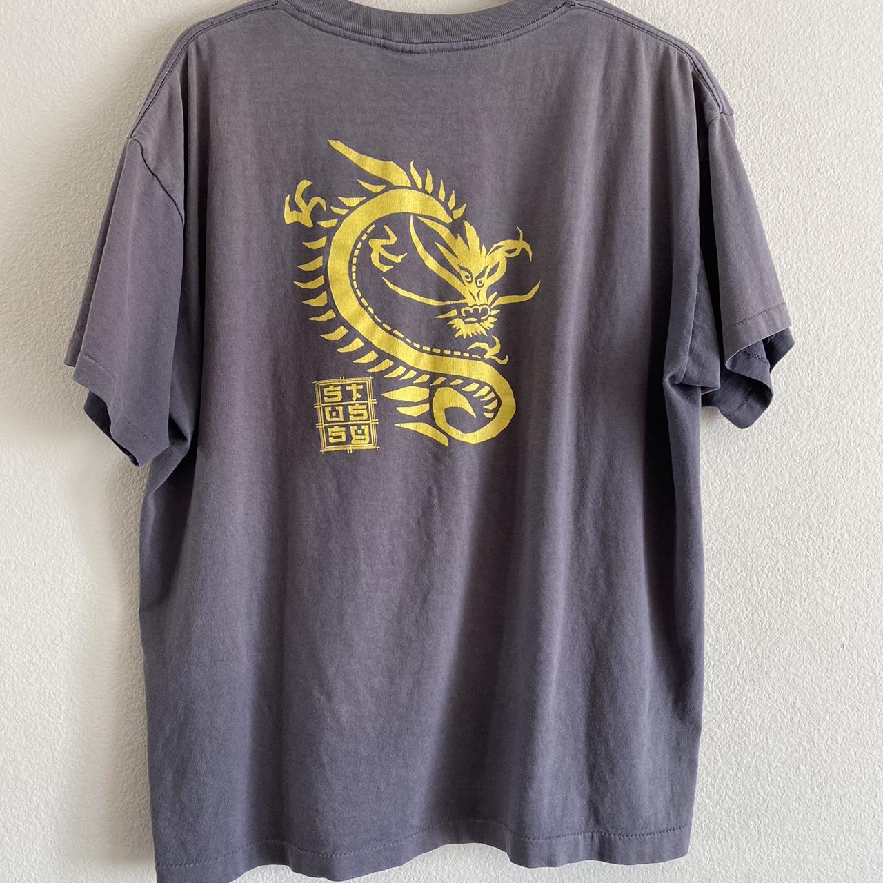 Vintage Stussy Dragon Shirt, Size XL, Fits L (please...