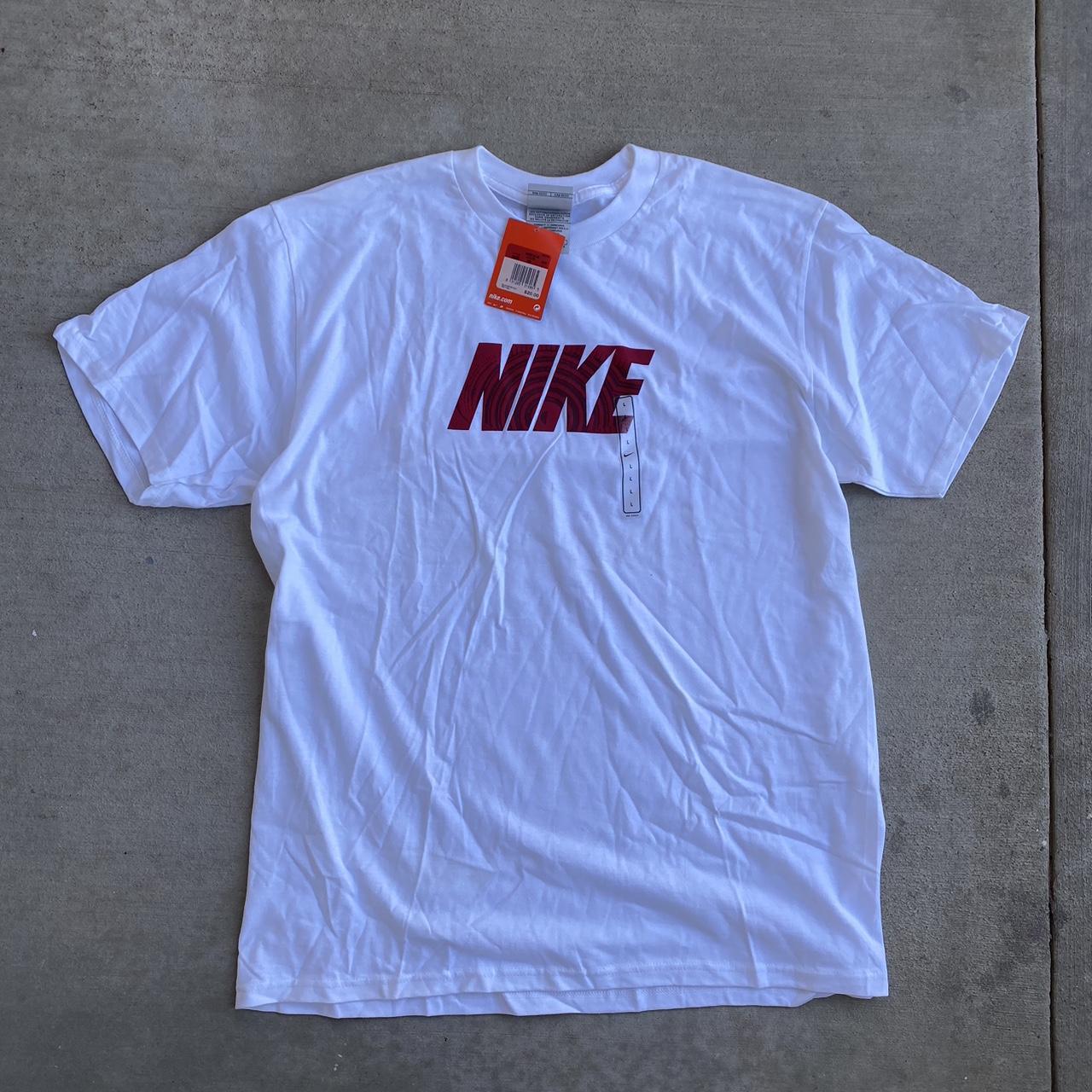 Vintage Nike graphic t-shirt Size L, fits closer to - Depop