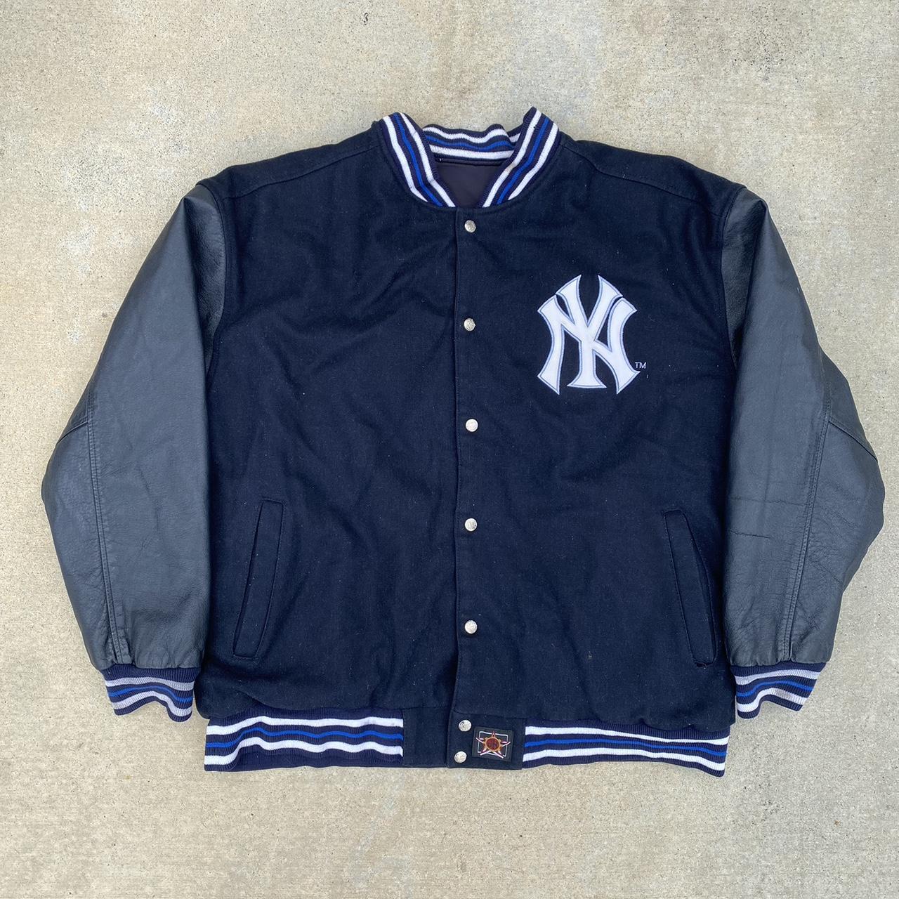 MLB Men's Jacket - Blue - XXL