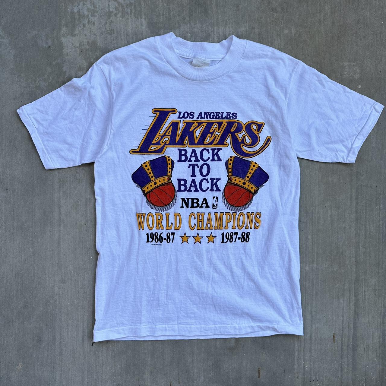 back to back lakers shirt