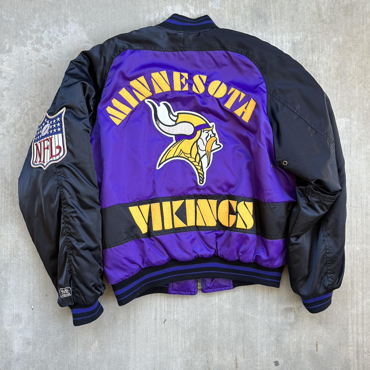 Vintage Minnesota Vikings Starter Jacket very good - Depop