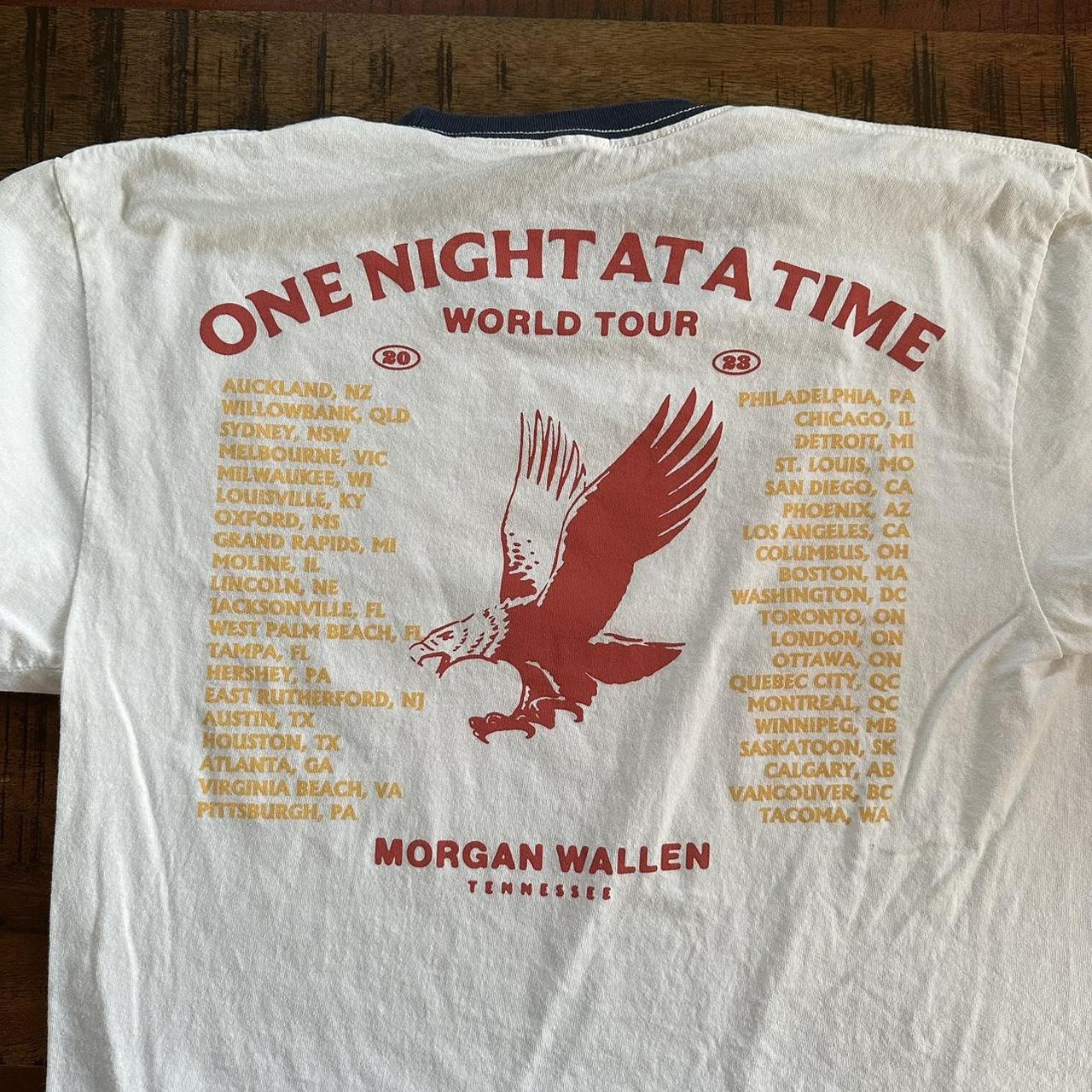 Morgan Wallen Tour Shirt Size L Fits M (please ask... - Depop