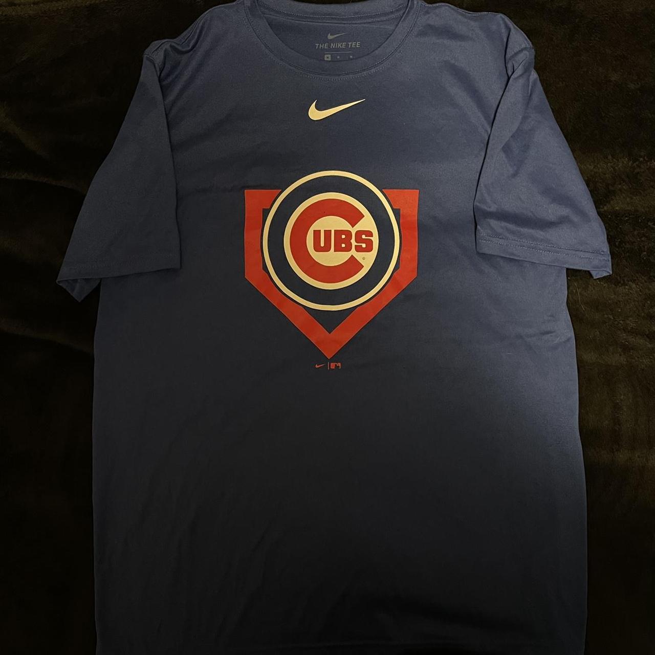 Nike Chicago Cubs T Shirt Womens Size Medium. New.  - Depop