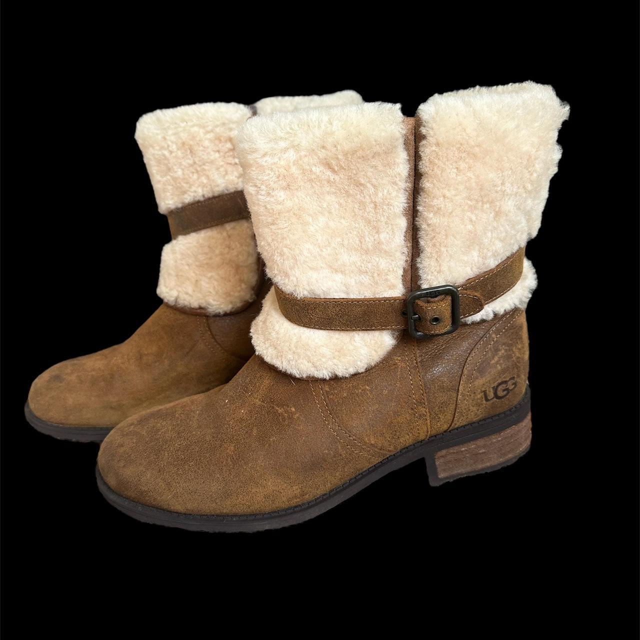 Ugg blayre shop boots chestnut