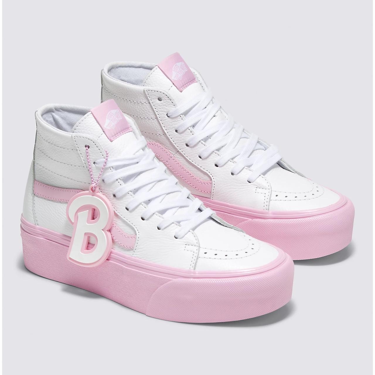 Pink high outlet top vans tumblr