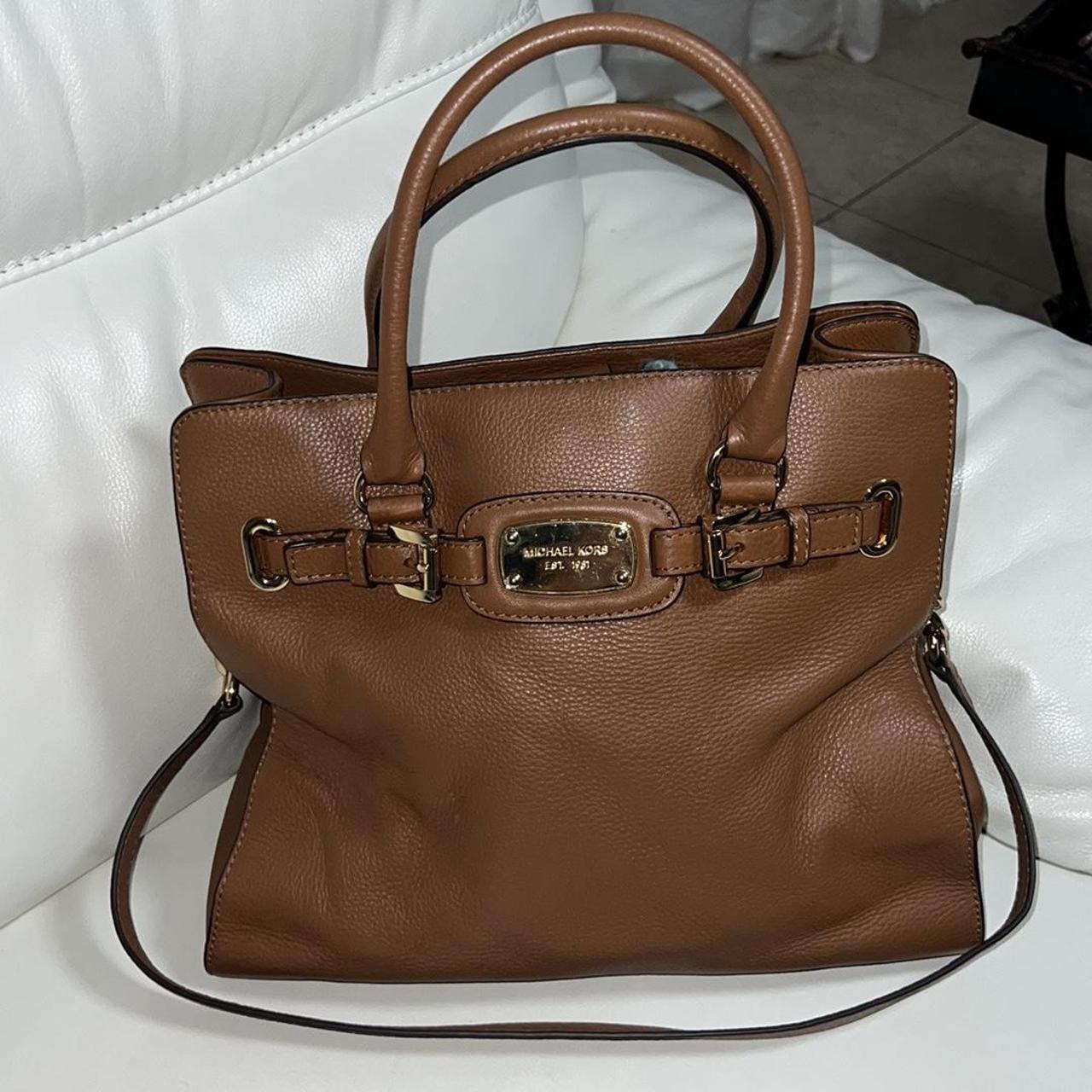 Michael kors handbag on sale with chain handles