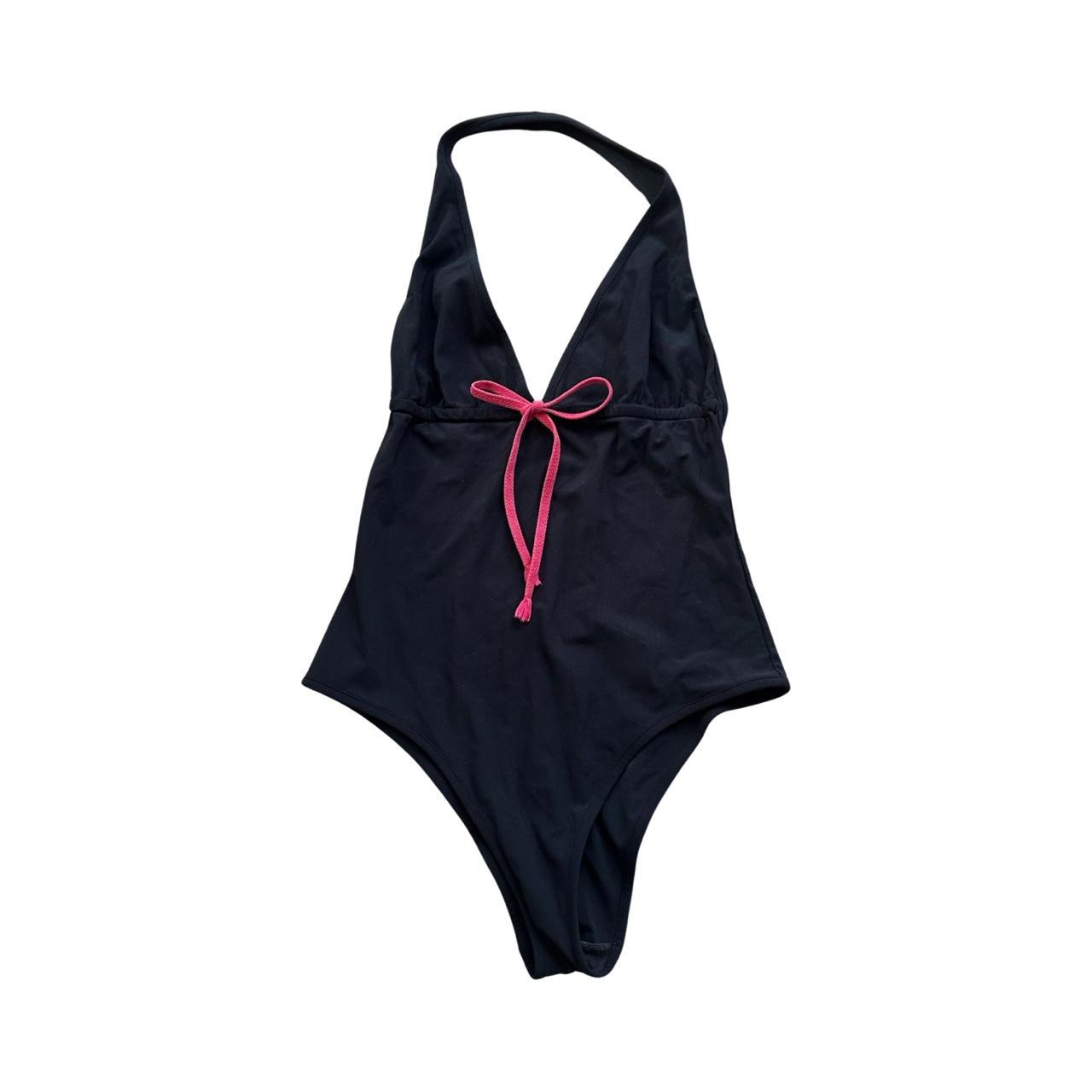 Prada halter low back swimsuit fits like a 4 6 Depop