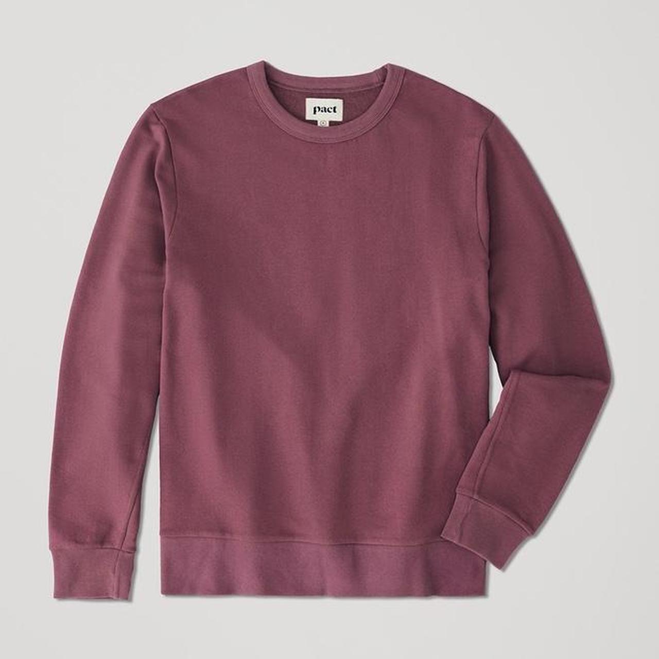 pact sweater crewneck bought from whole foods size