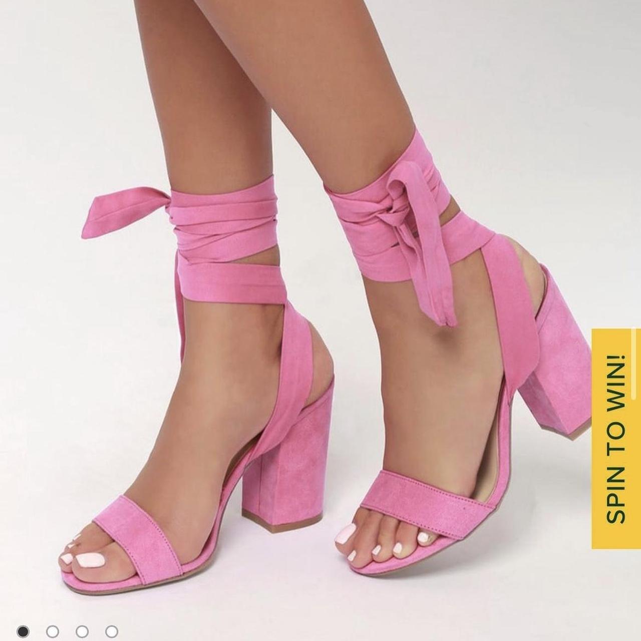 Lulus pink heels fashion