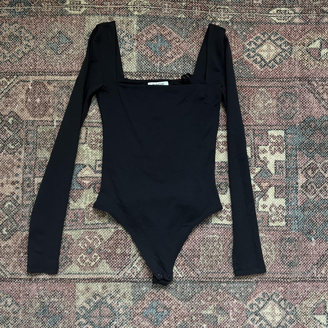 Aritzia babaton contour body suit <333 - black, - Depop