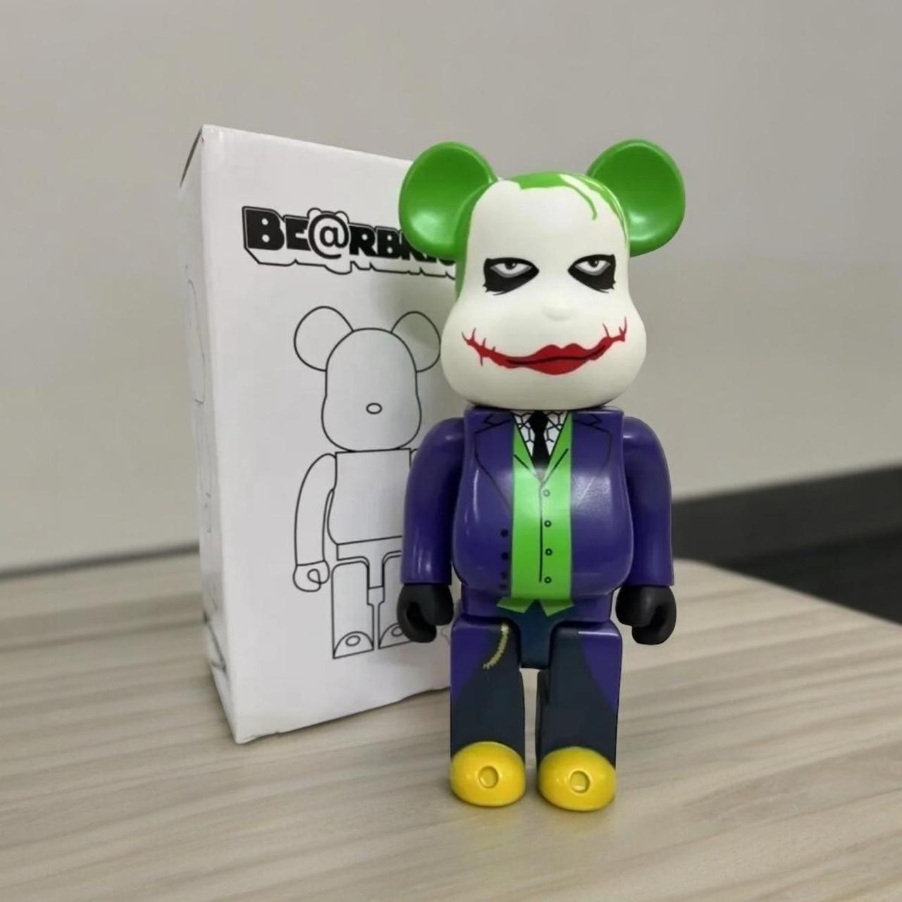 Joker BEARBRICK 400% 28cm Free shipping Flexible on... - Depop