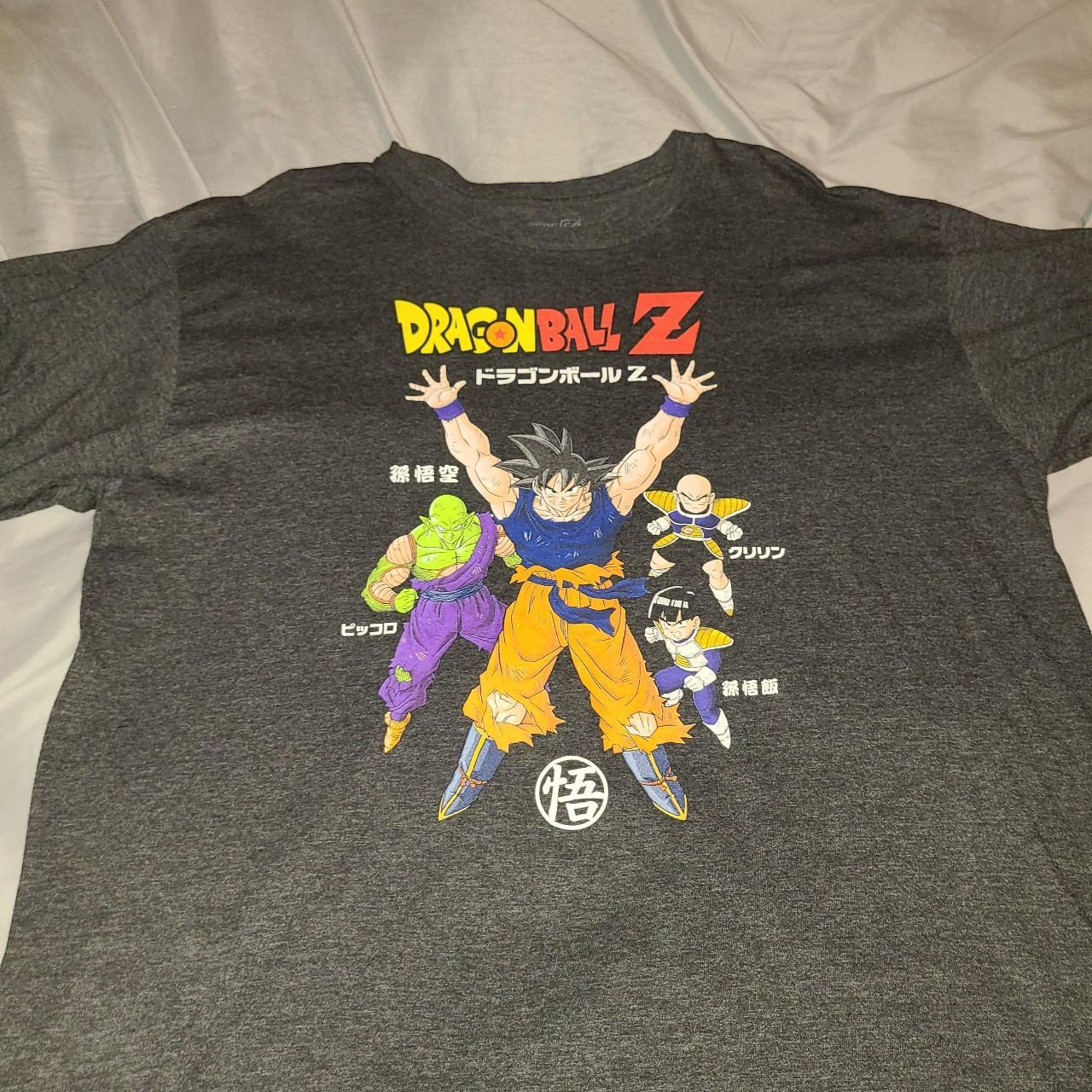 Dragon Ball Z Tee XL Might be a small hole... - Depop