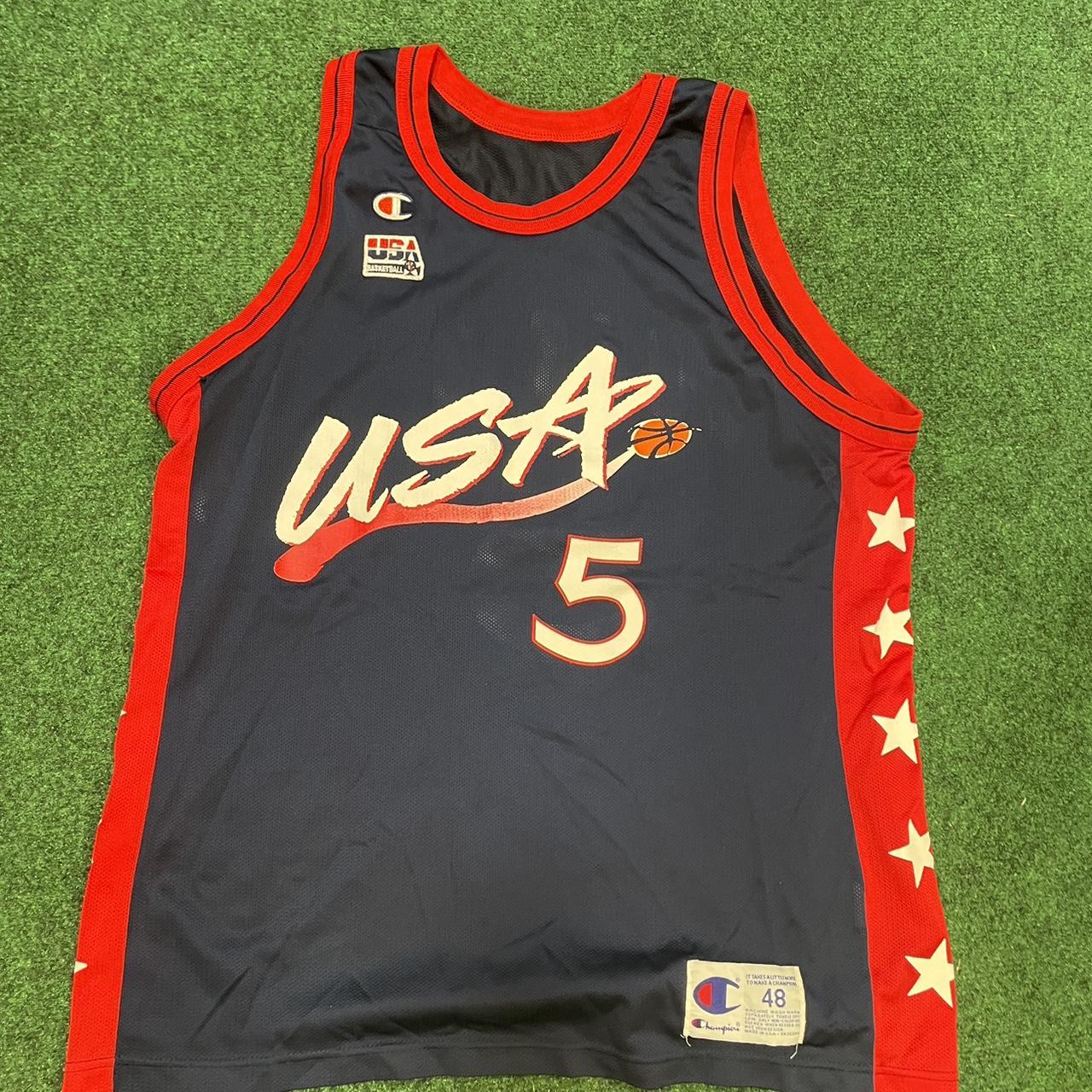 Grant hill sales usa jersey