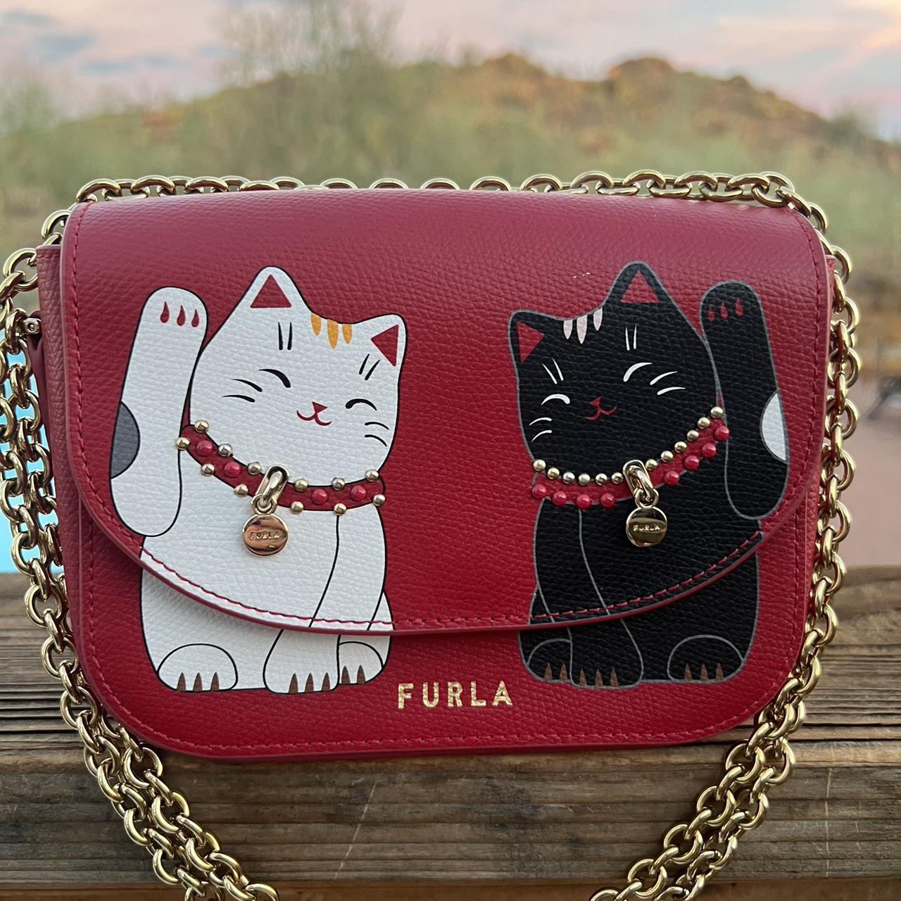 Furla cat store bag