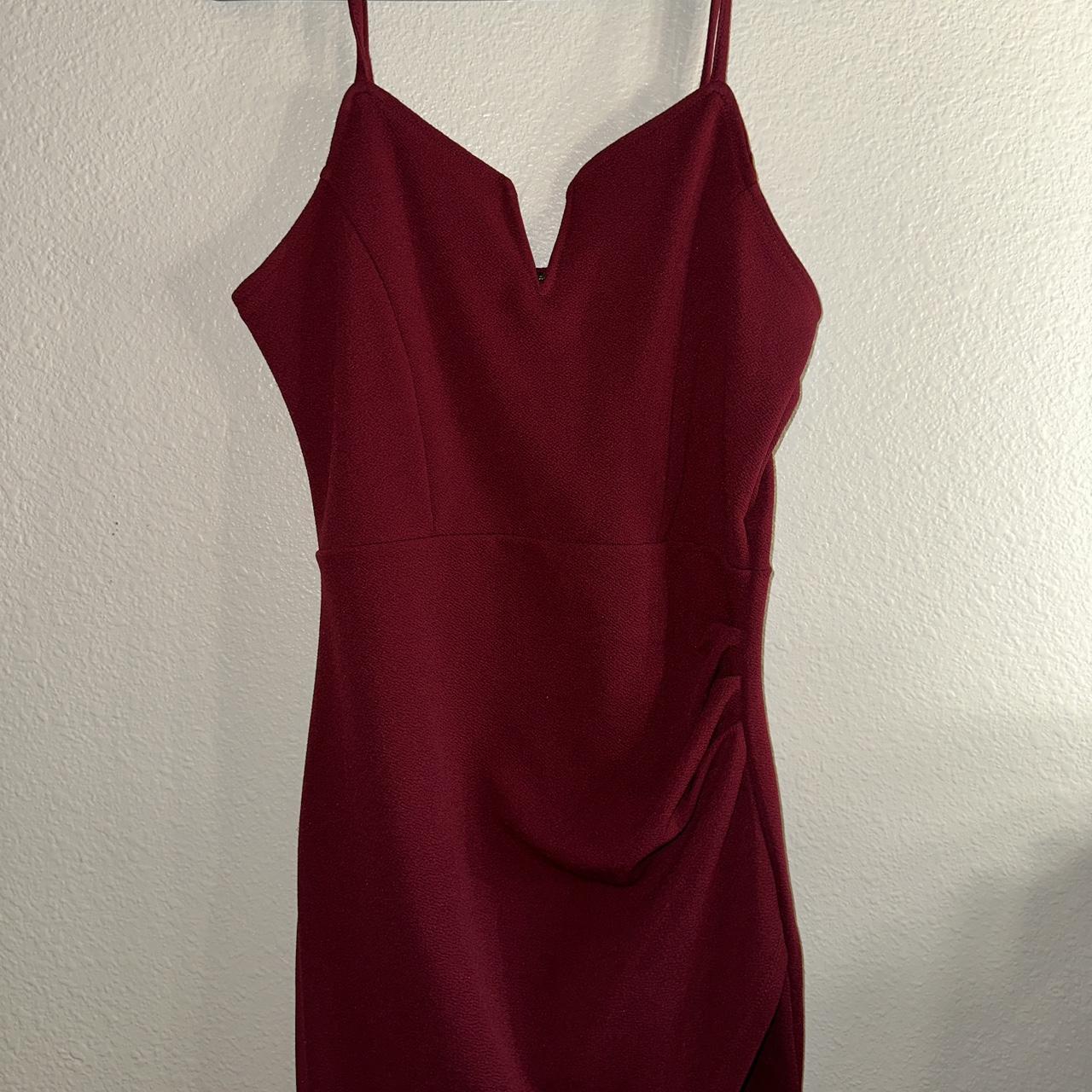 Women’s Medium Burgundy Dress Bought from Macy’s... Depop