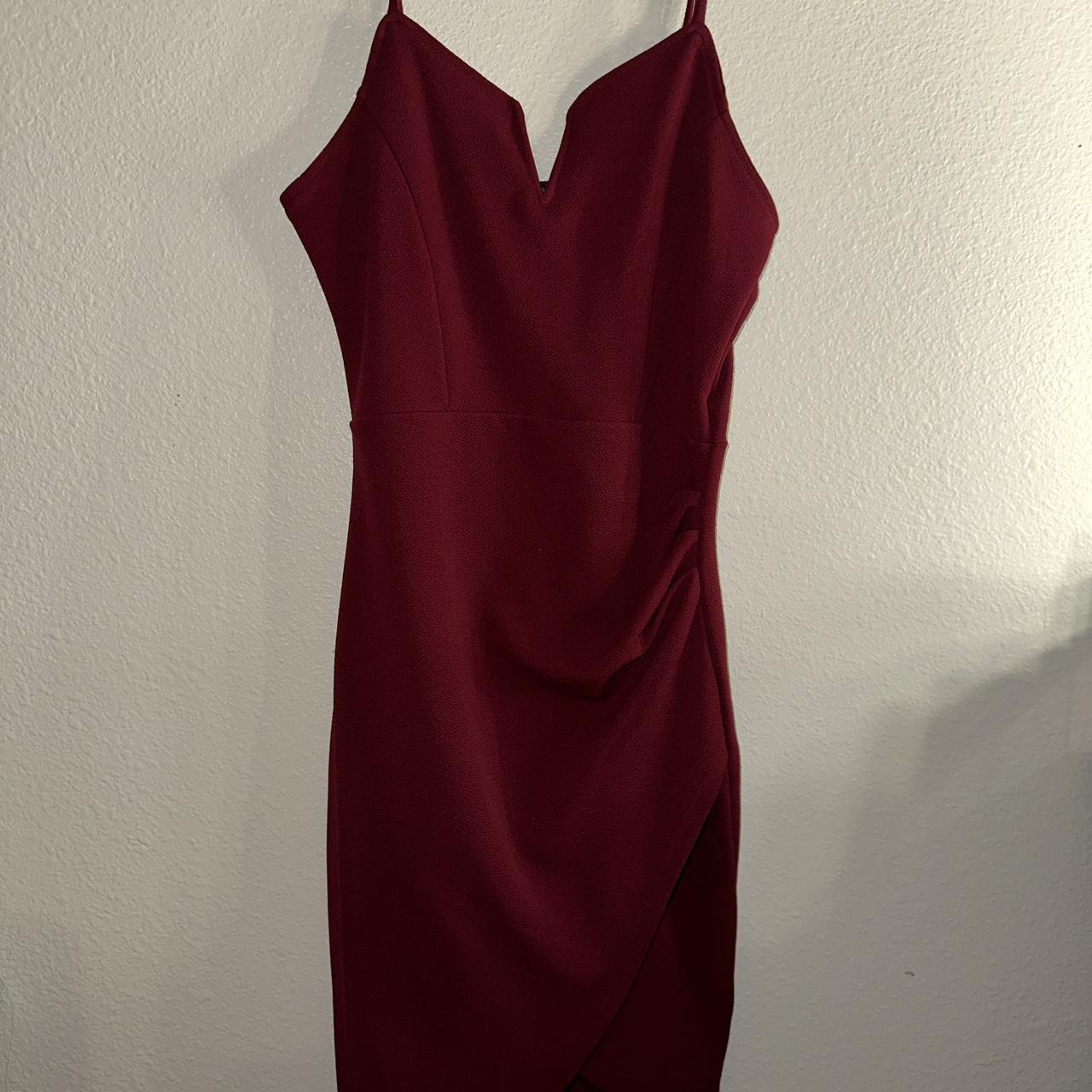 macy's wine colored dresses