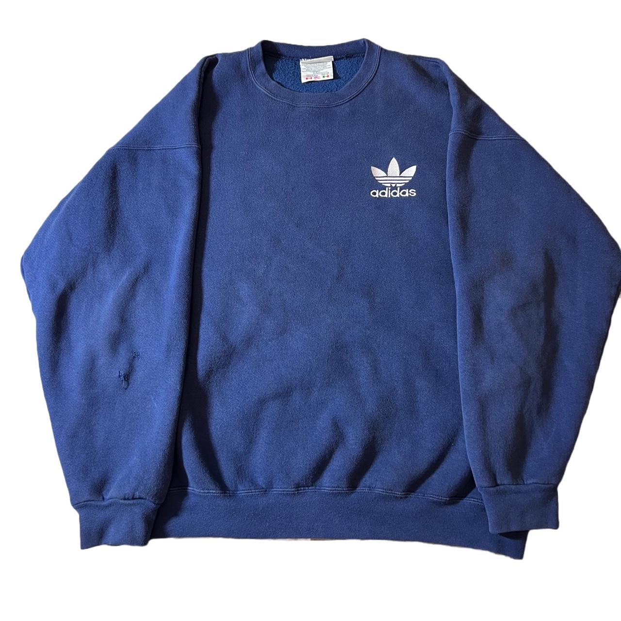 vintage adidas sweatshirt XL vintage adidas 90s Depop