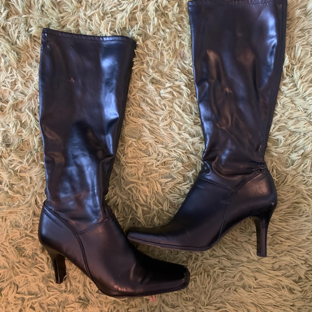 Bandolino Women's Black Boots | Depop