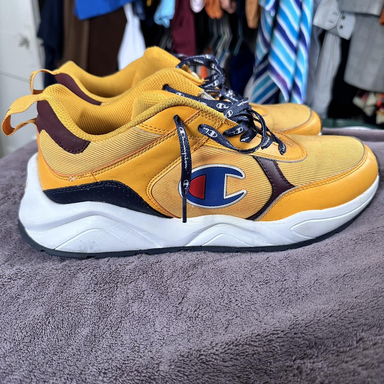 Champion shoes yellow hotsell