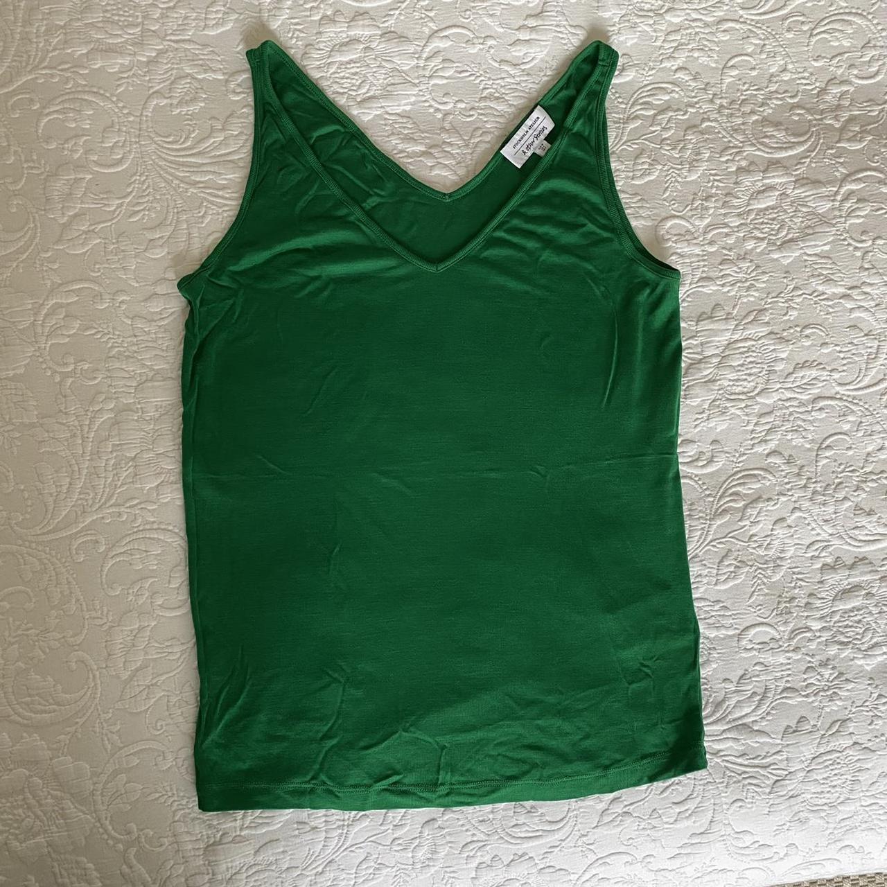 & Other Stories Women's Green Vest Depop