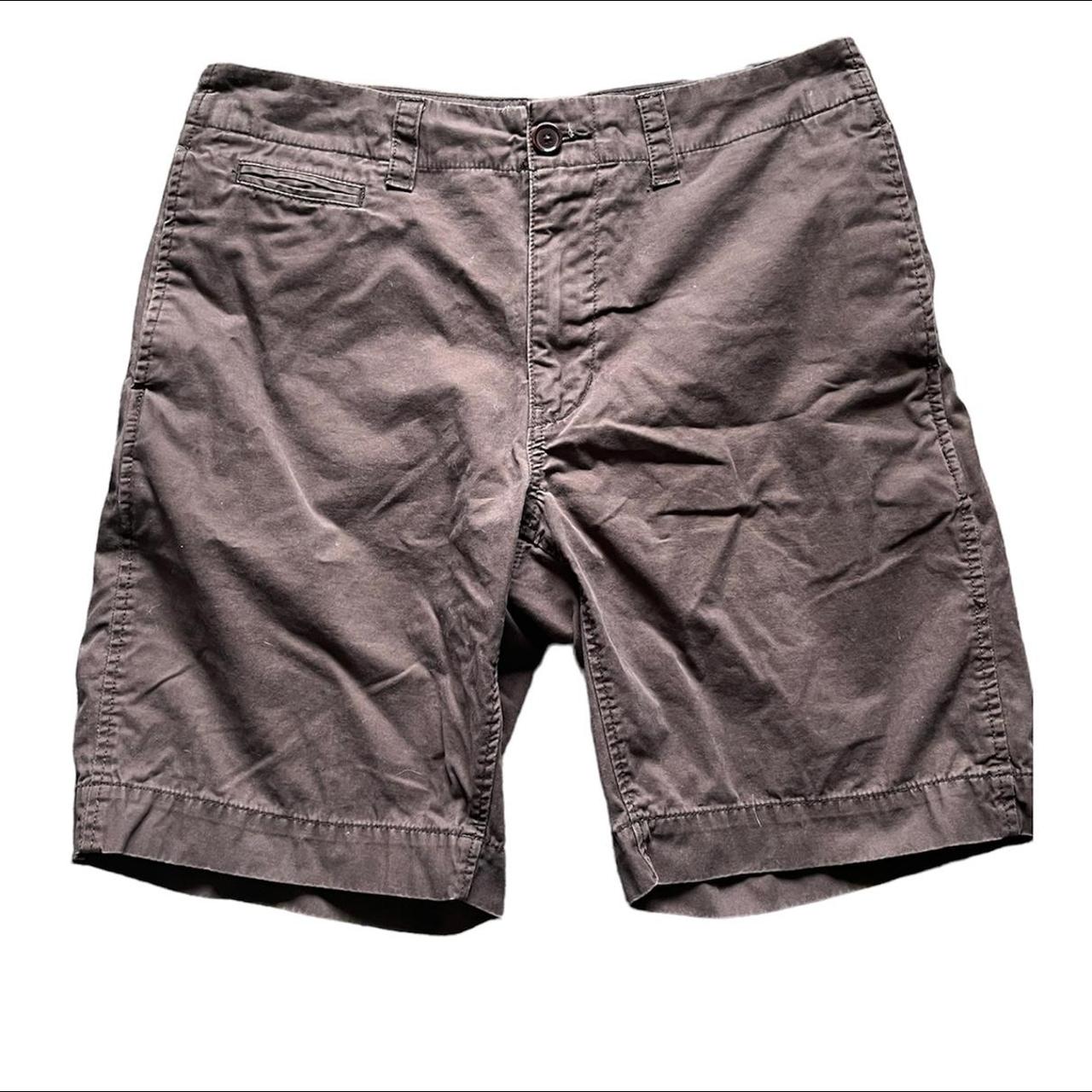 American Vintage Men's Brown Shorts Depop