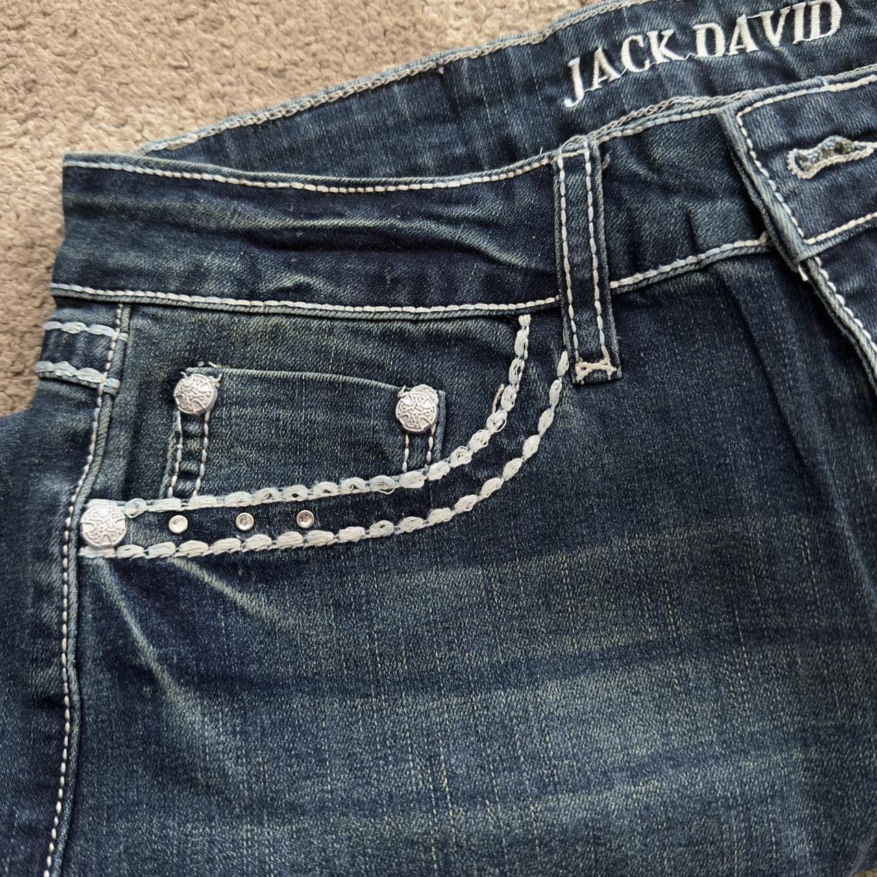 Brand new Y2K Miss Me like denim jeans, Jack David... - Depop