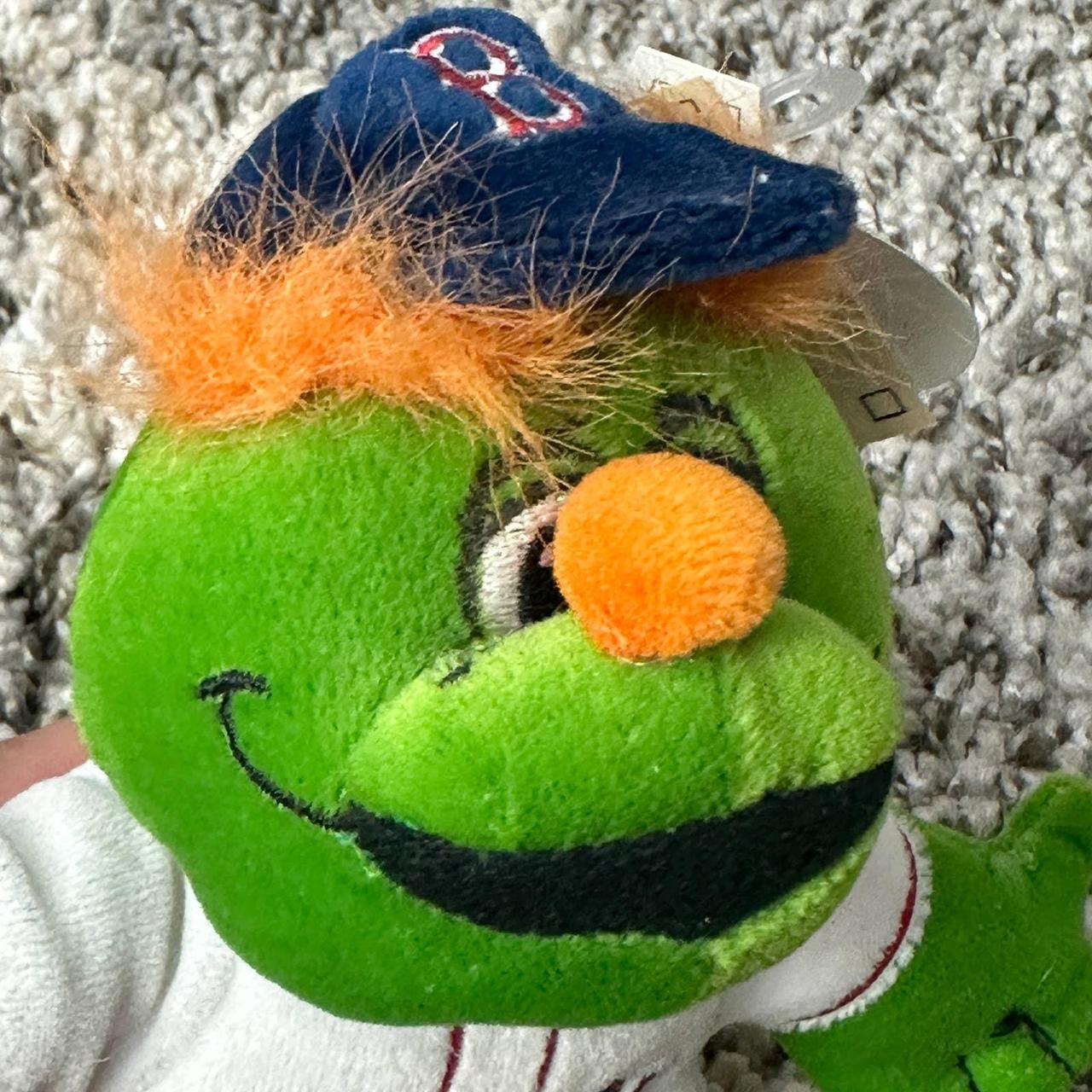 NWT Wally the Green Monster Red Sox Baseball Plush - Depop