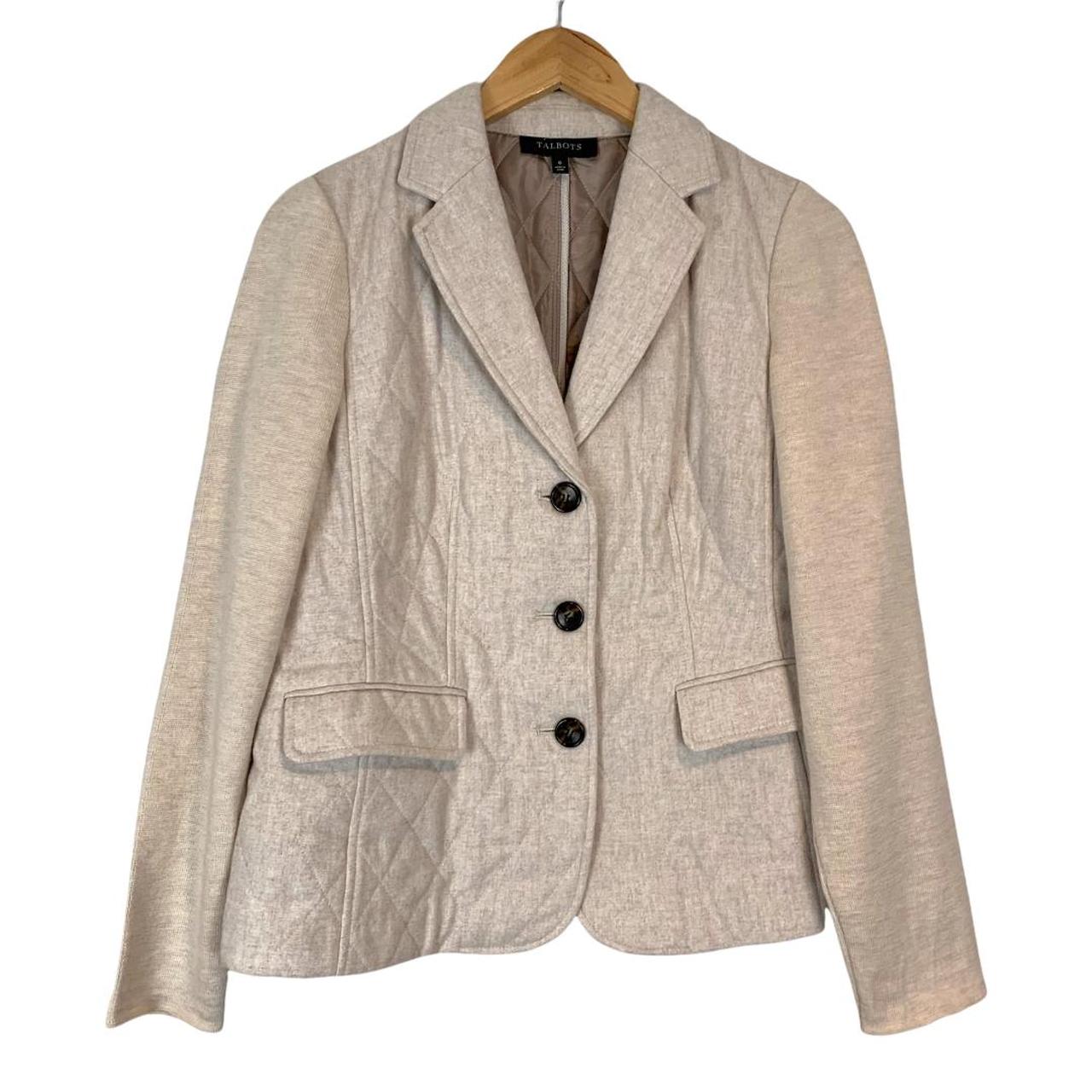 Talbots merino sweater on sale jacket