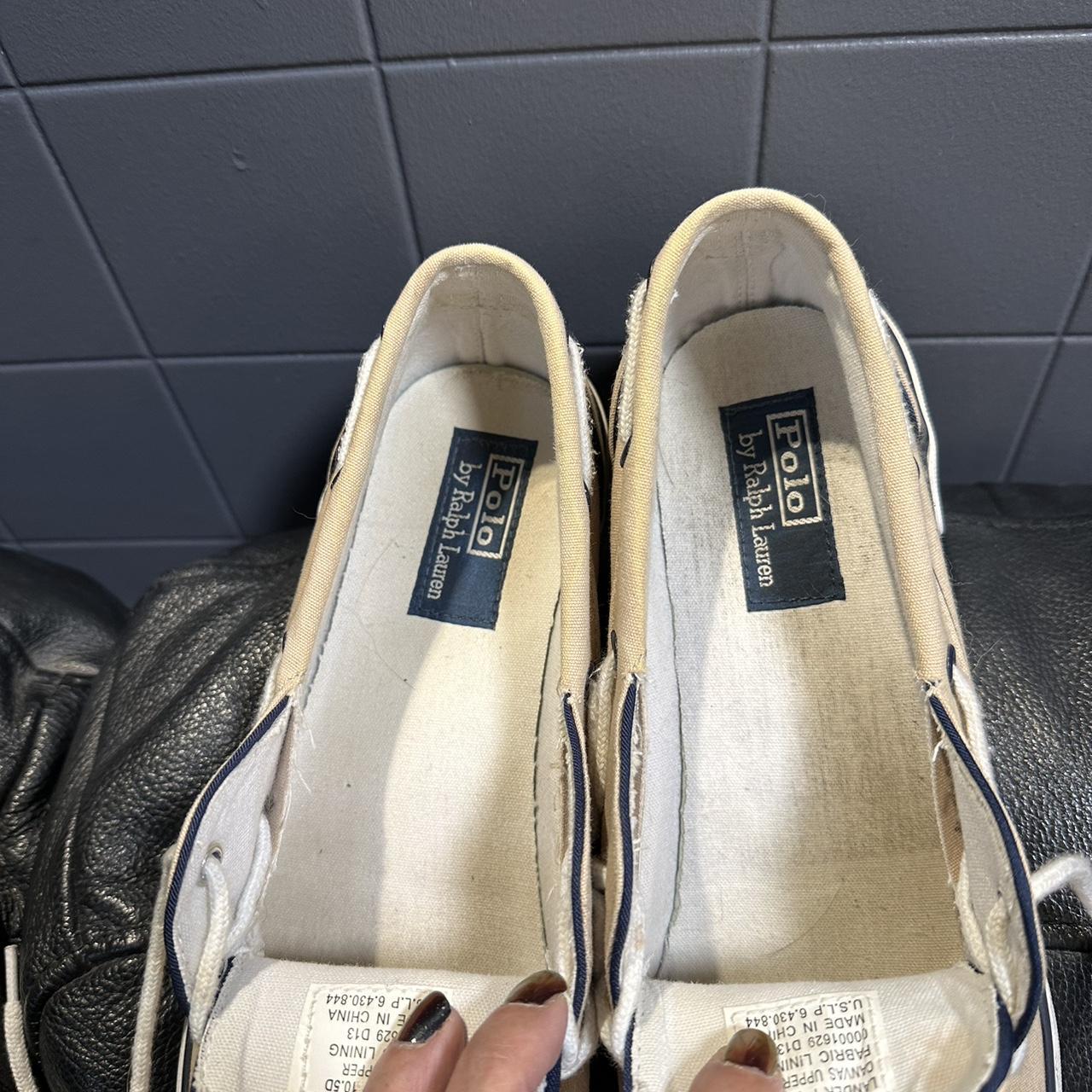 Lander Canvas Boat Shoes Ralph Lauren Polo Lightly... Depop