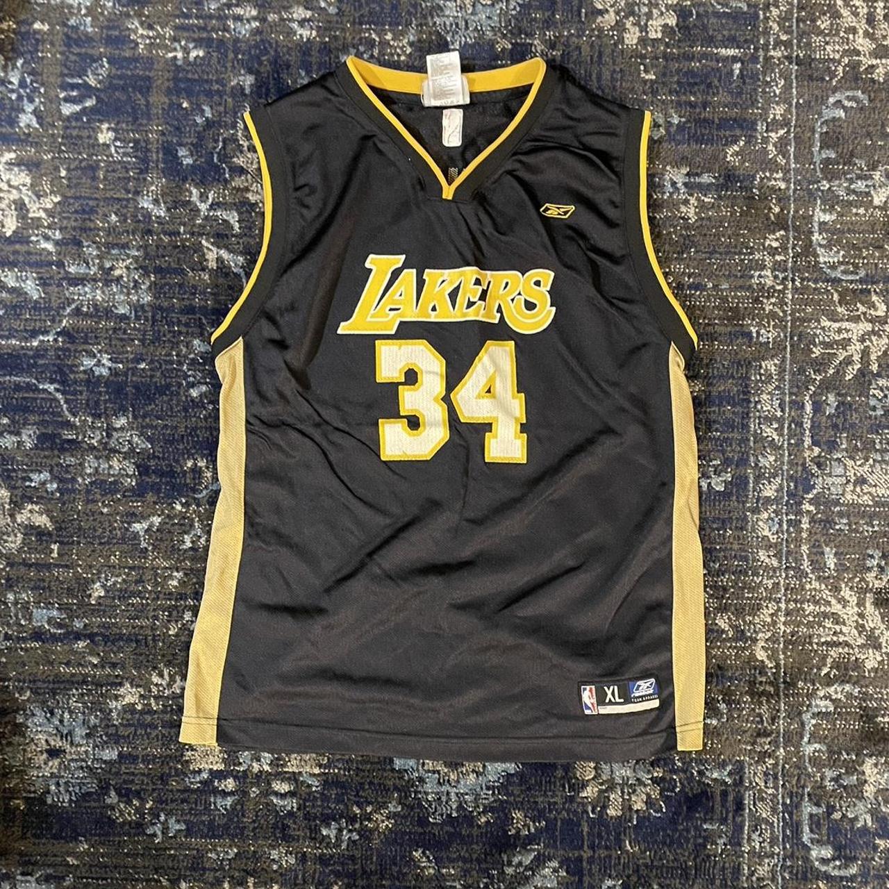 black lakers jersey youth