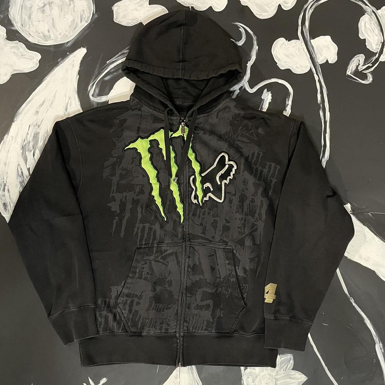 crazy y2k fox monster hoodie vintage y2k