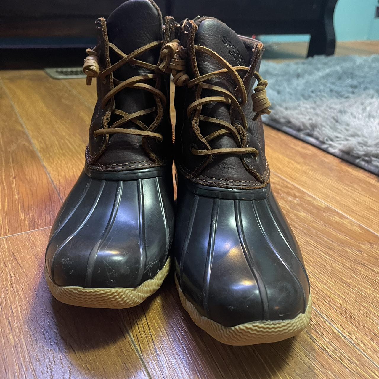 sperry duck boots 6.5