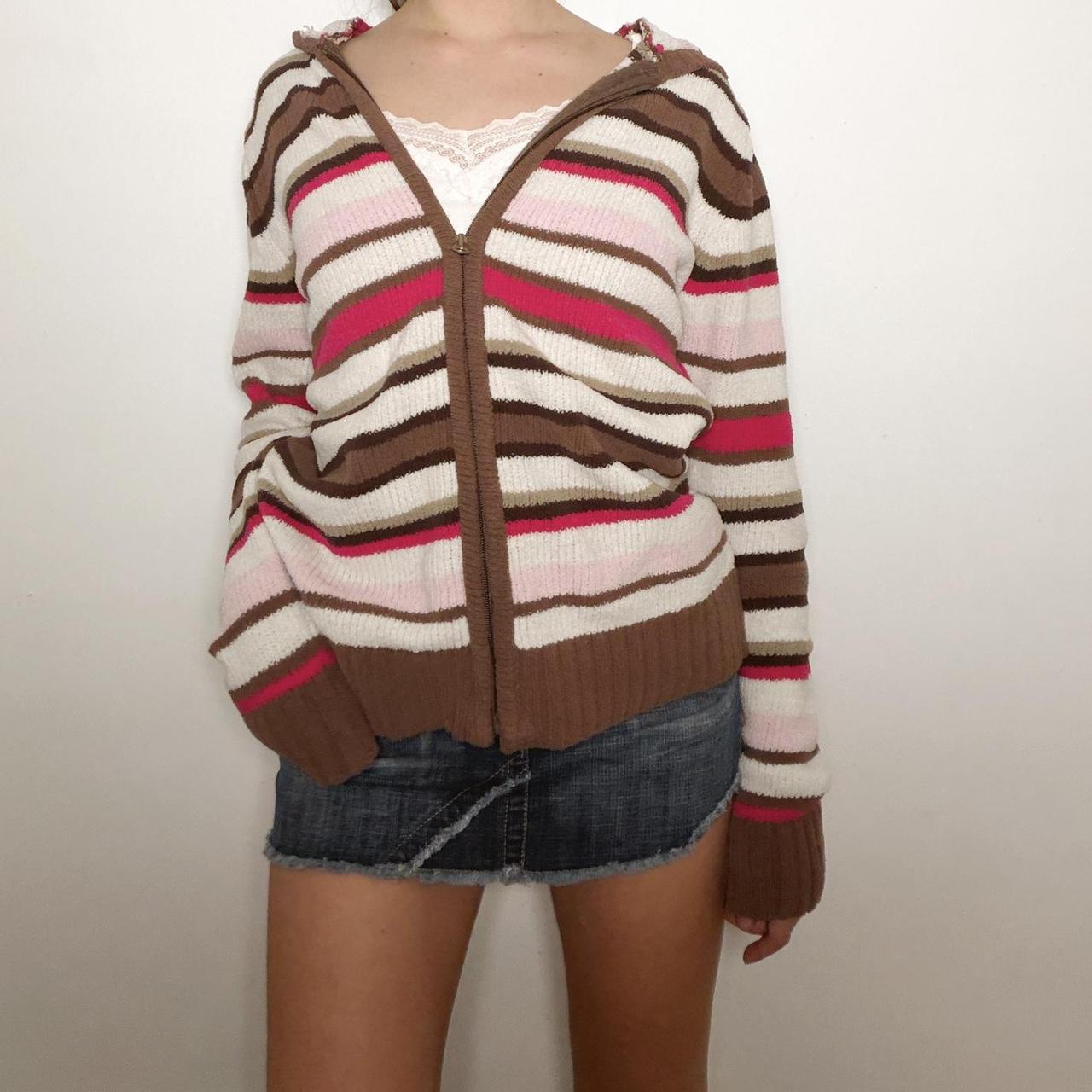 Basic Editions Women's Jacket - Multi/Brown - S –… - image 1