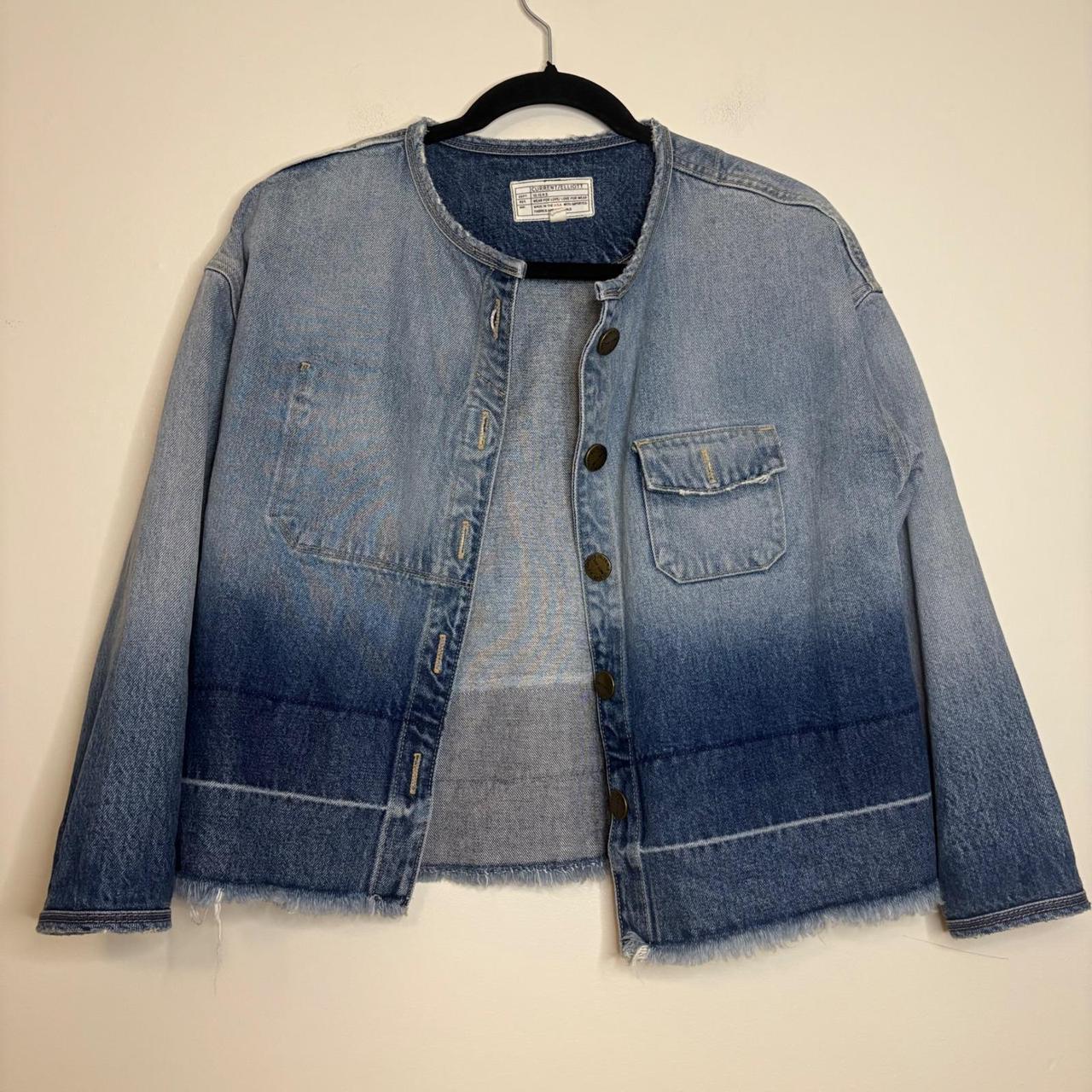 Current/Elliott Women's Shacket Jacket - Blue - S… - image 1