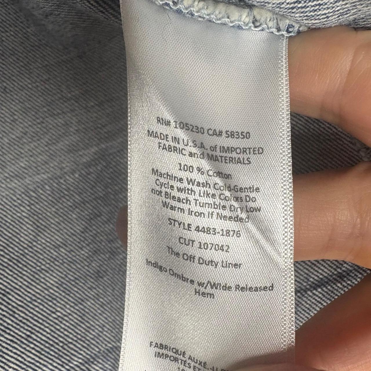 Current/Elliott Women's Shacket Jacket - Blue - S… - image 5