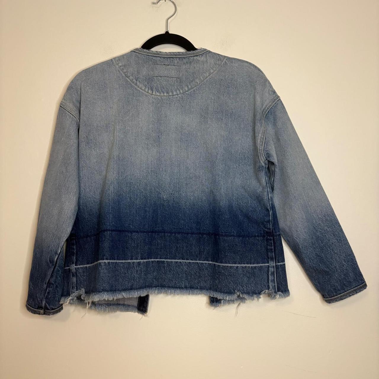 Current/Elliott Women's Shacket Jacket - Blue - S… - image 6