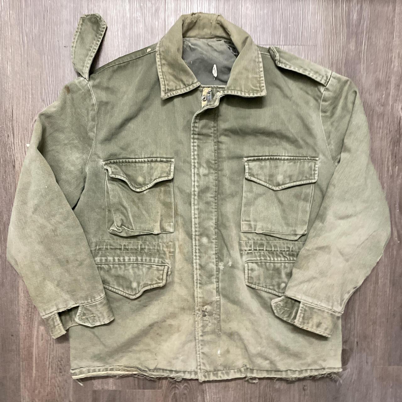 True Vintage Military Jacket Pit to pit- 23 Length-... - Depop