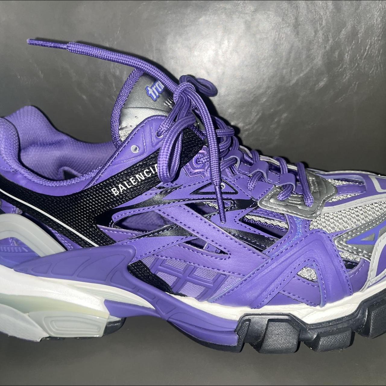 balenciaga trainers mens purple
