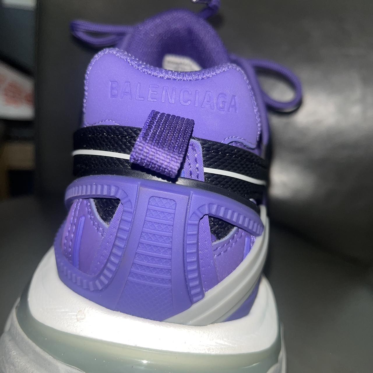 balenciaga trainers mens purple